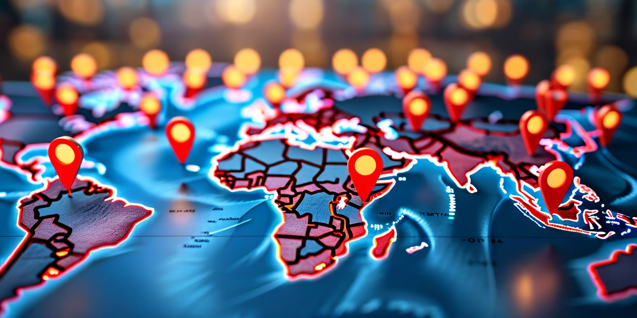 World map with team member location pins across time zones